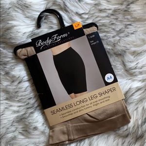 Body Foam Seamless Long Leg Shaper (Large)